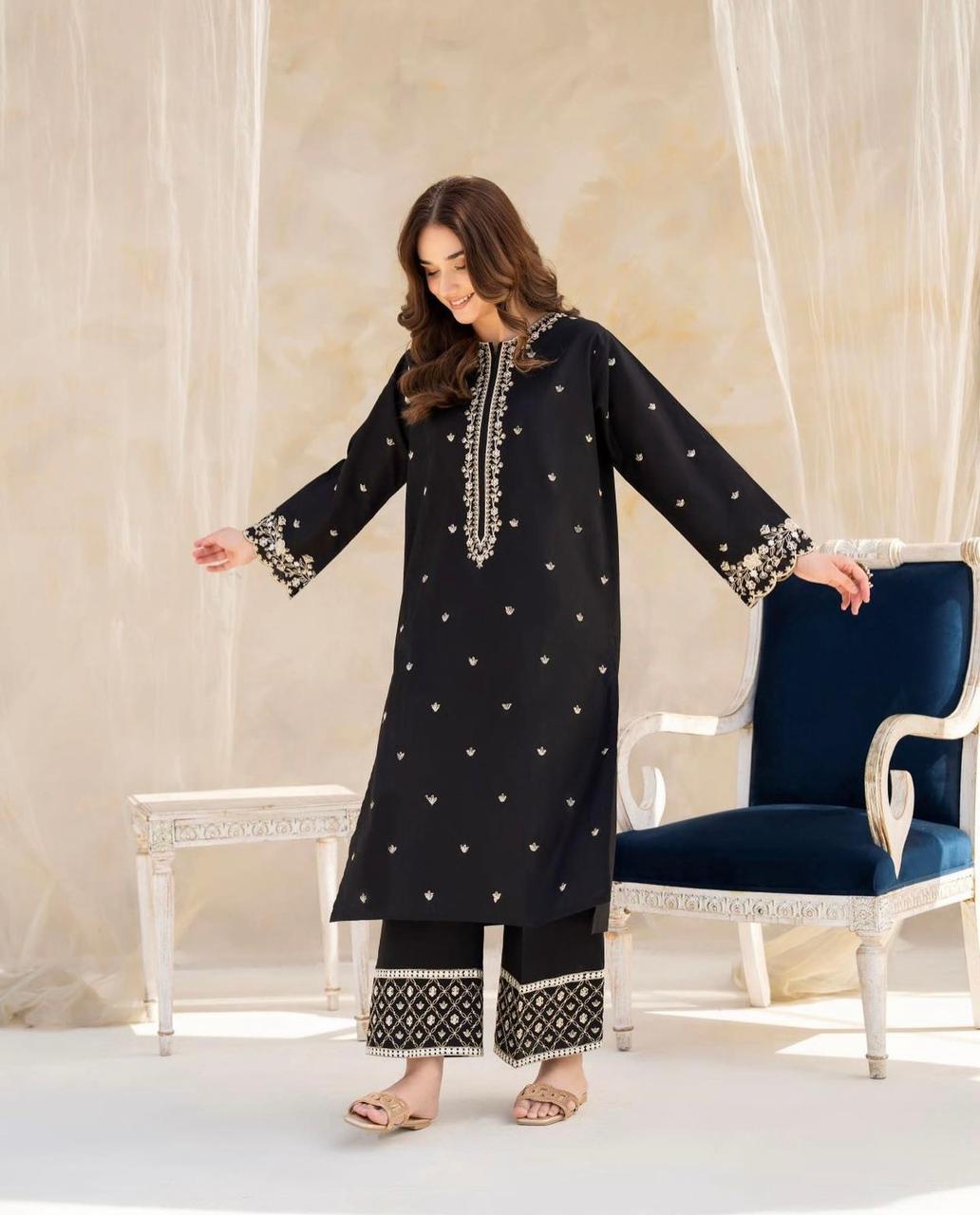 Tehzeeb Embroidery 2pc