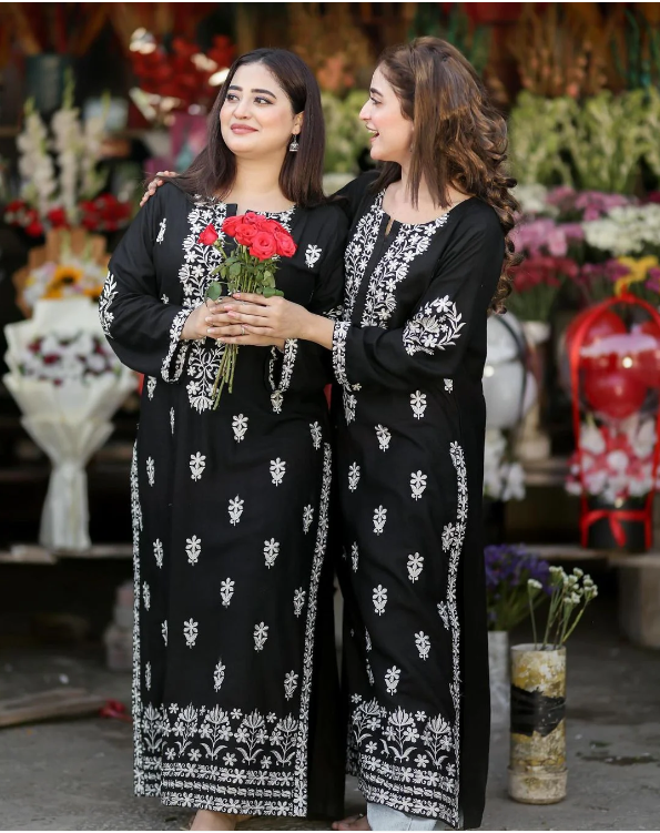 Embroidered Long kurti